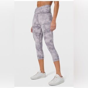 lululemon align high-rise pant criss cross waist crop